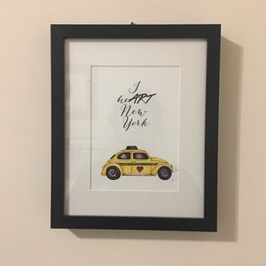 “I heArt New York” picture (no frame)